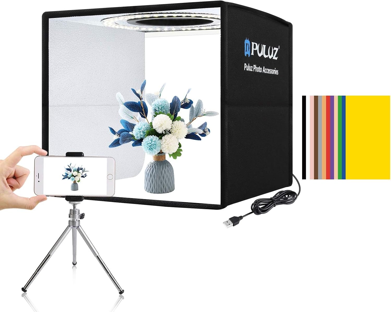 Led Light Panel Stream - RGB-LED-Panel-Videoleuchte mit APP-Steuerung, 800D Fotografie- und