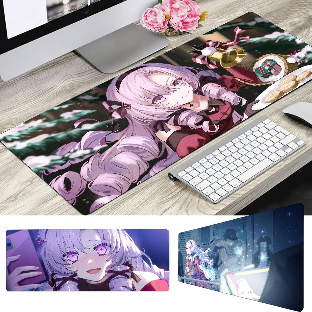 Esports Gaming Laptop - Hyakumantenbara Salome Anime N-nijisanji Mauspad Rutschfest