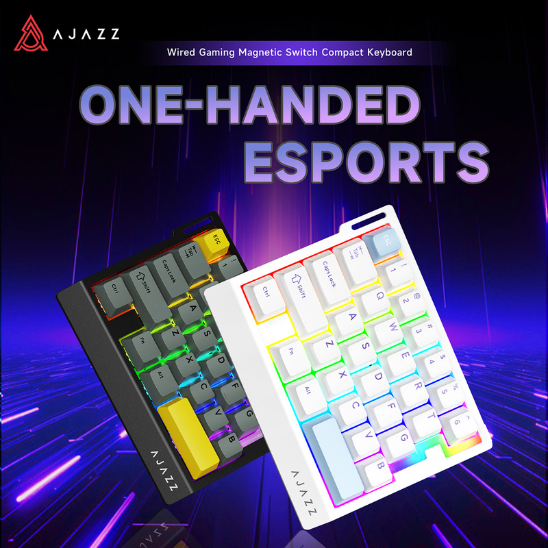 Esports Gaming Uk - Ajazz Ak029 Magnetische Achse Mechanische Tastatur