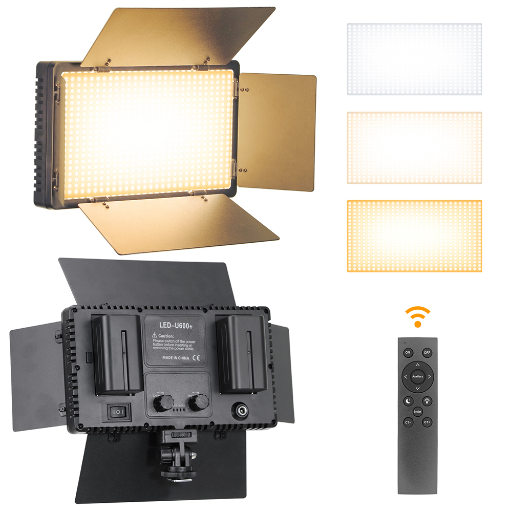 Led Light Panel Stream - U800 600 LED Video Panel Licht