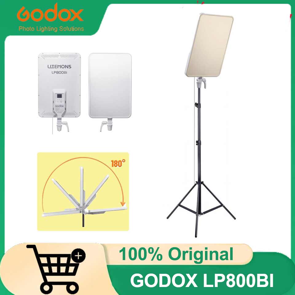 Led Light Panel Stream - GODOX LP800BI LED Live-Streaming Panelleuchte 85W