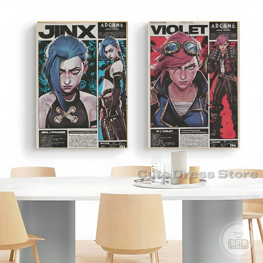 Arcane-Leinwanddruck, ungerahm – Esports Gaming Poster Bewertung und Preis