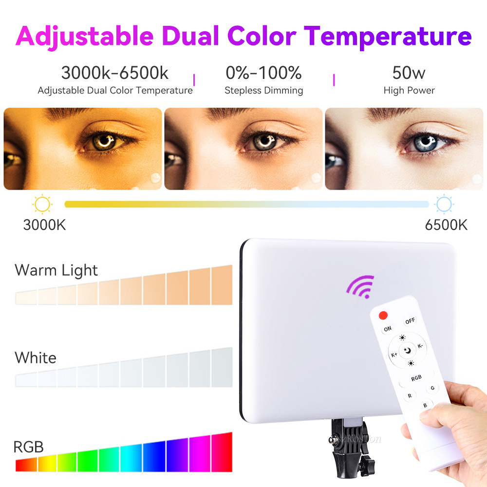 RGB 14'' LED Video Licht Fernb – Led Light Panel Stream Bewertung und Preis