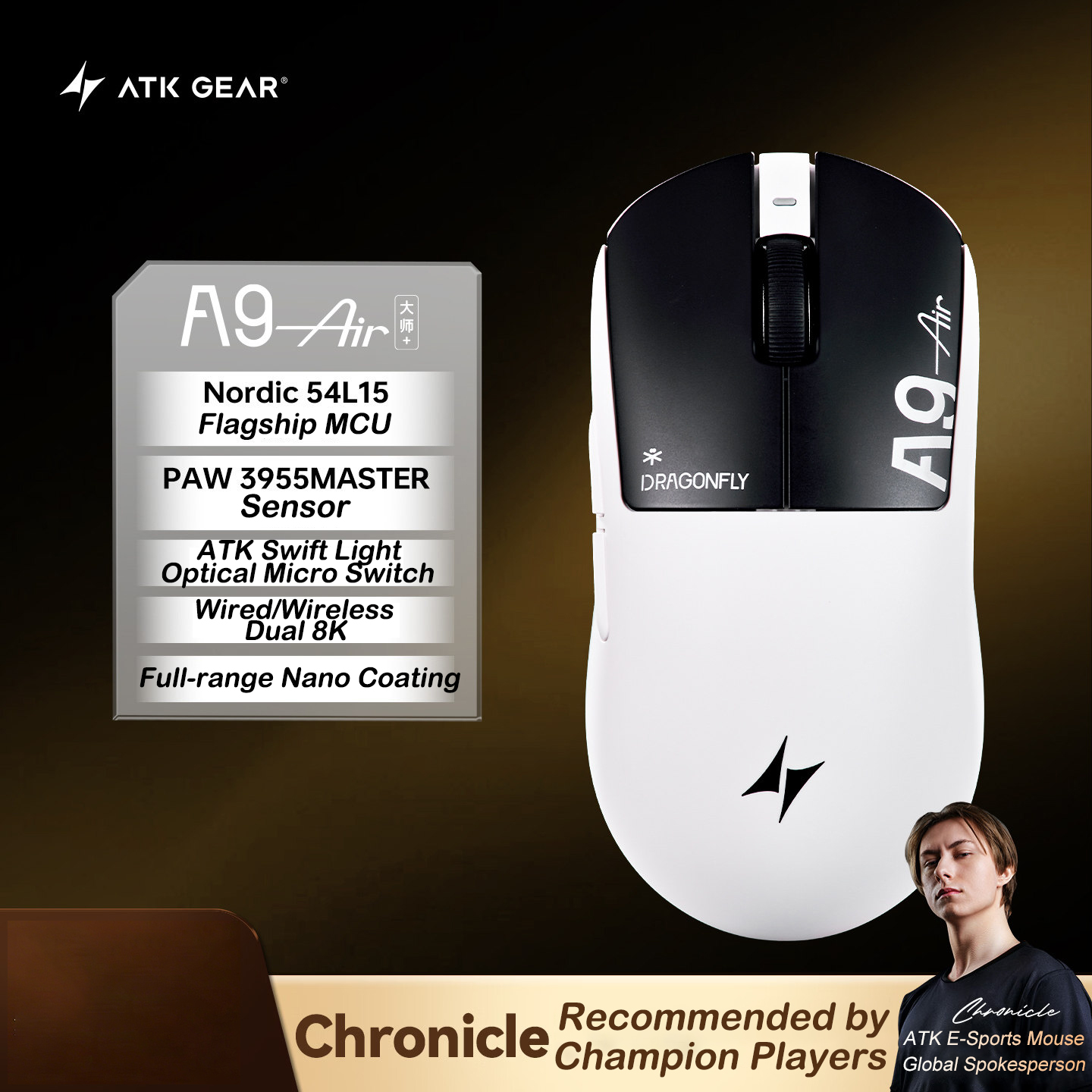 ATK A9 Air Ultimate Plus Gamin – Ultimate Esports Gaming Bewertung und Preis