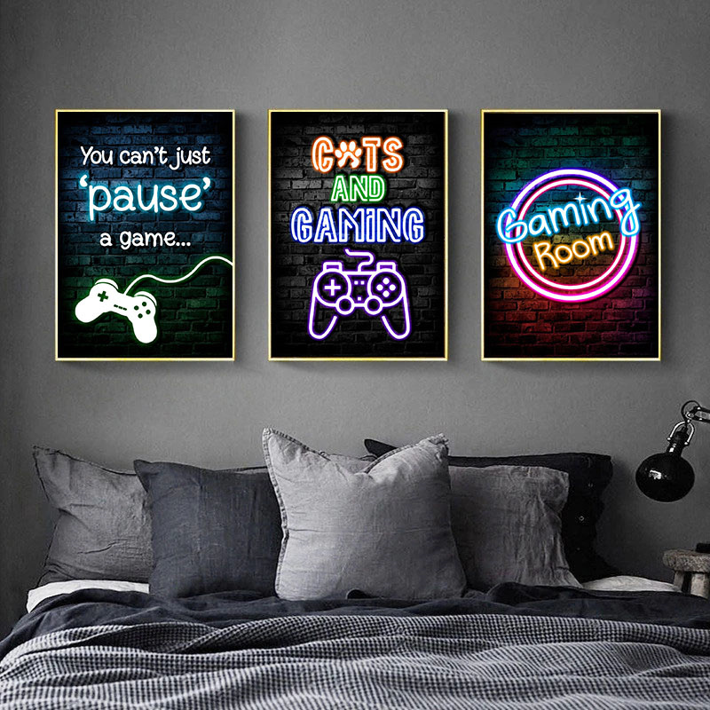 Gaming Neon „Eat Sleep Game Re – Esports Gaming Poster Bewertung und Preis