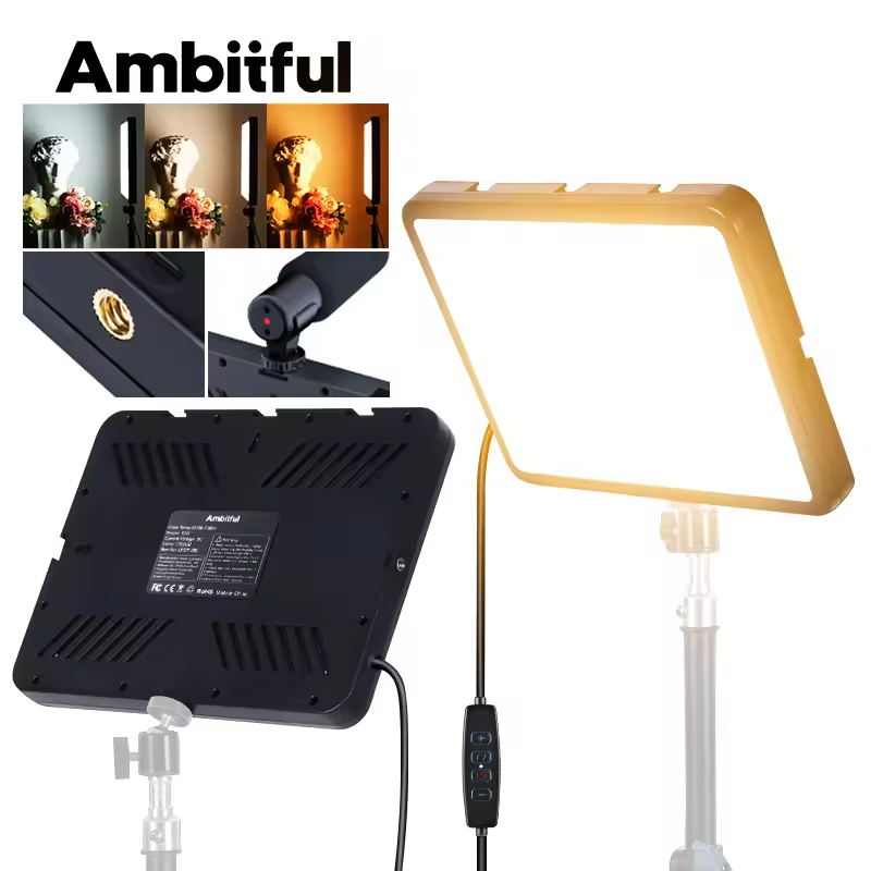 Ambitful 280 LED Videoleuchte  – Led Light Panel Stream Bewertung und Preis