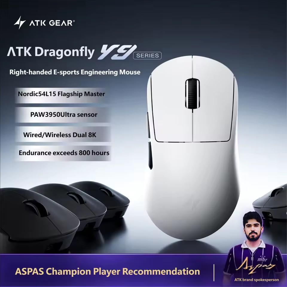 ATK Y9 Ultimate Tri-Modus Rech – Ultimate Esports Gaming Bewertung und Preis