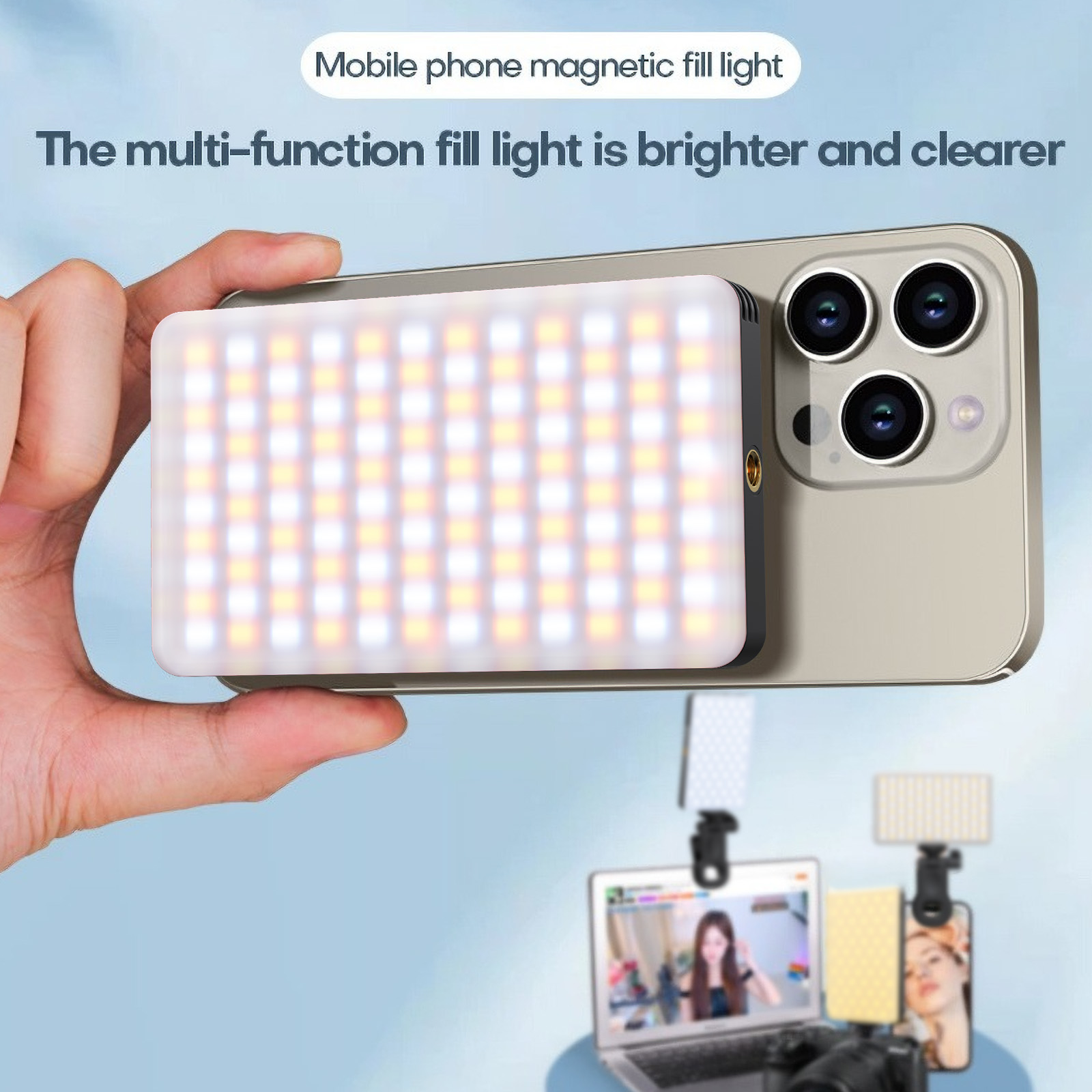 Magnetisches Handy-Füllicht mi – Led Light Panel Stream Bewertung und Preis