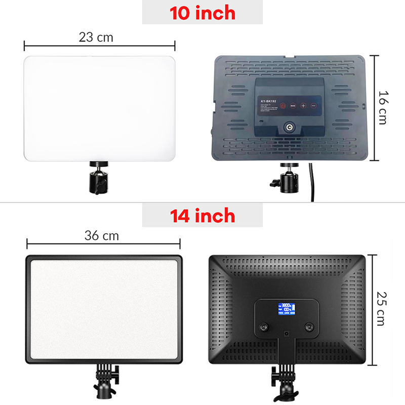 14 Zoll 10 Zoll LED-Videoleuch – Led Light Panel Stream Bewertung und Preis