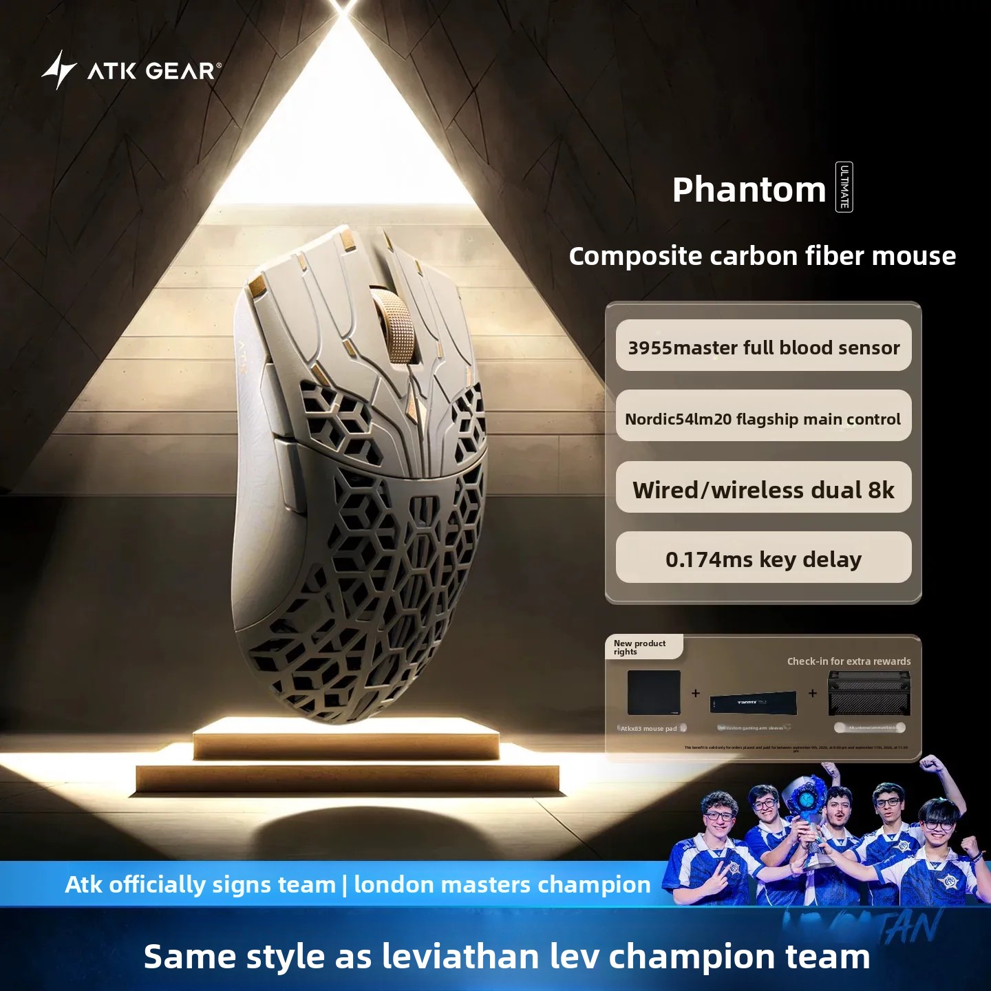 ATK Phantom Ultimate Gaming-Ma – Ultimate Esports Gaming Bewertung und Preis