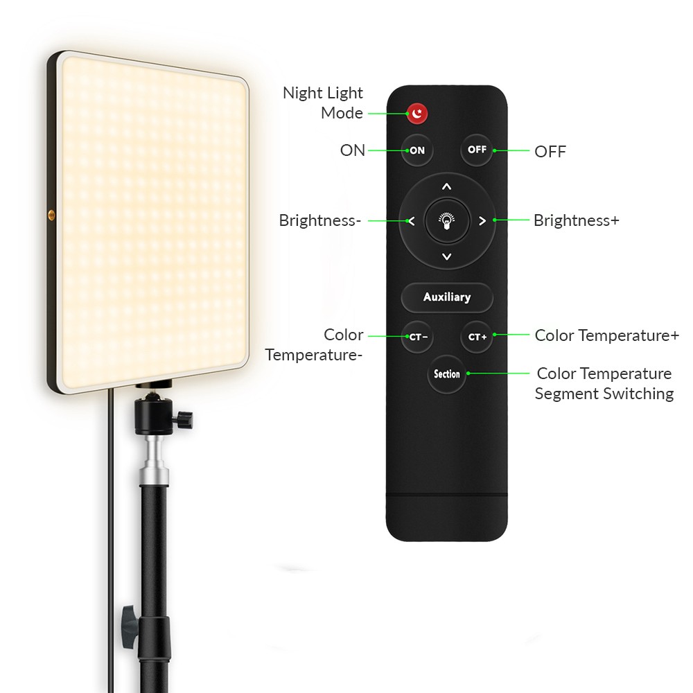 Dimmbare LED Video Licht Panel – Led Light Panel Stream Bewertung und Preis