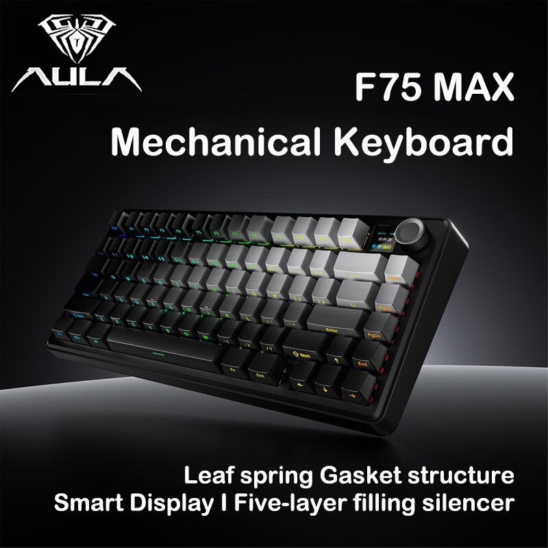 AULA F75 MAX 75% Tri-Mode Mech – Esports Gaming Uk Bewertung und Preis