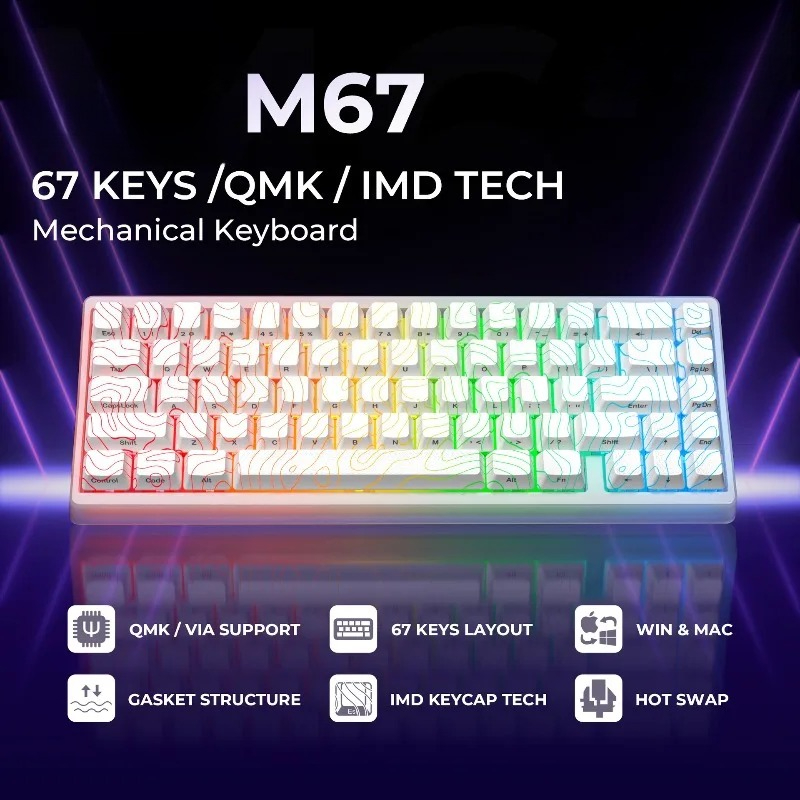 XVX M67 Gaming Mechanische Tas – Esports Gaming Keyboard Bewertung und Preis